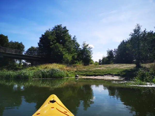 Spływy kajakowe Pilicą ognisko
